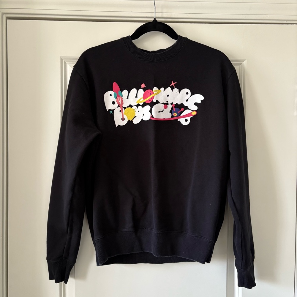 Billionaire Boy’s Club Graphic Crewneck Sweater (Unisex S)